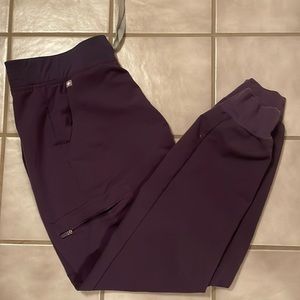 FIGS Zamora joggers, Purple Shadow